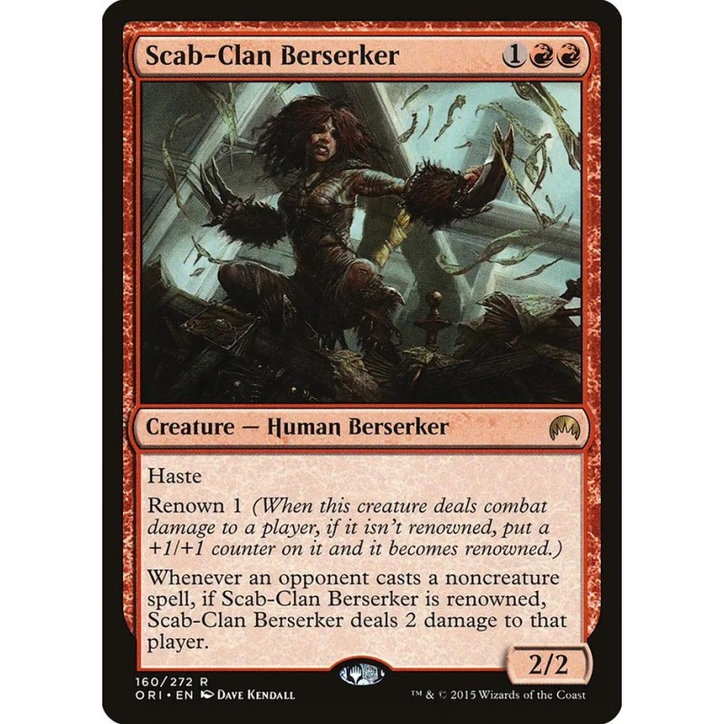 Scab-Clan Berserker // Berserker del clan Scab