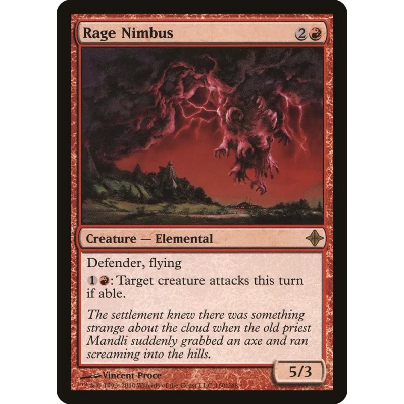 Rage Nimbus // Nimbo de furia