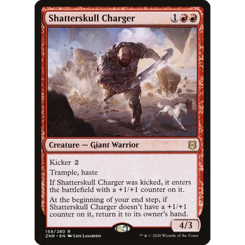 Shatterskull Charger // Embestidor de Aplastacráneos (F)