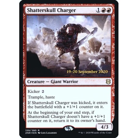 Shatterskull Charger // Embestidor de Aplastacráneos (Pre-Release) (F)