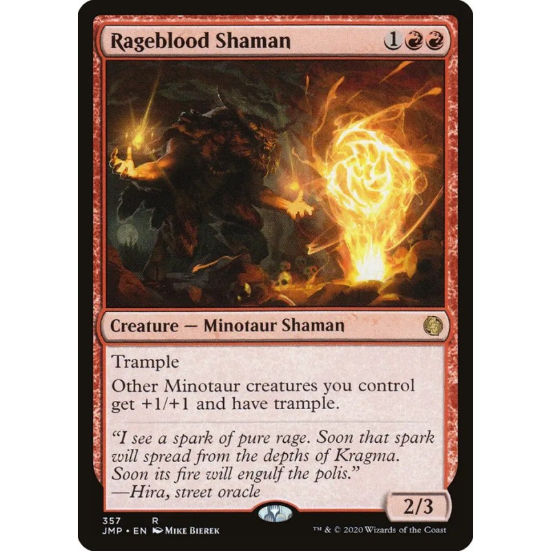 Rageblood Shaman // Chamán furiasangrienta