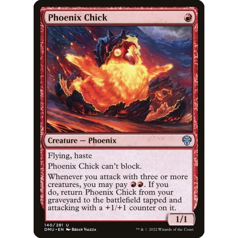 Phoenix Chick // Polluelo de fénix (F)