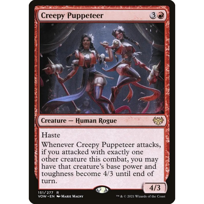 Creepy Puppeteer // Titiritera espeluznante