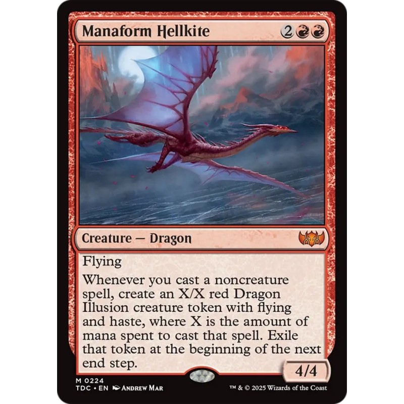 Manaform Hellkite // Engendro manaforme