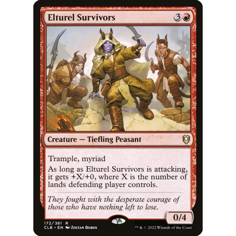 Elturel Survivors // Supervivientes de Elturel (F)