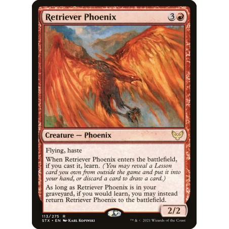 Retriever Phoenix // Fénix recolector (F)
