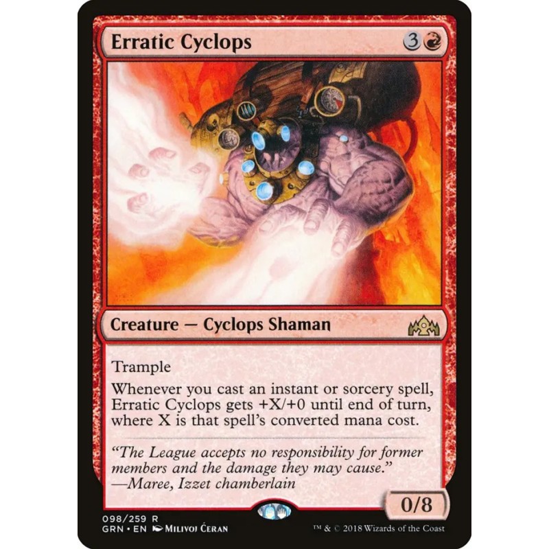Erratic Cyclops // Cíclope impredecible