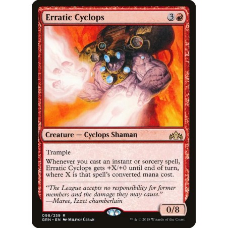 Erratic Cyclops // Cíclope impredecible