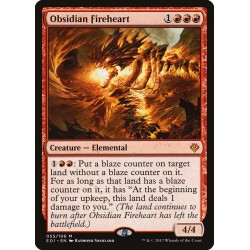 Obsidian Fireheart // Corazón ígneo de obsidiana