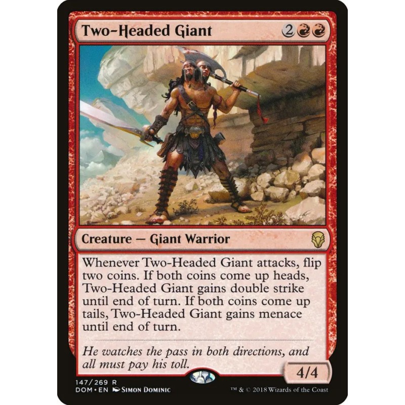 Two-Headed Giant // Gigante de dos cabezas