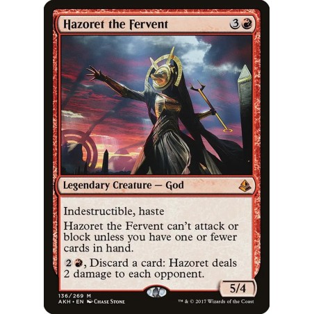 Hazoret the Fervent // Hazoret, la Ferviente
