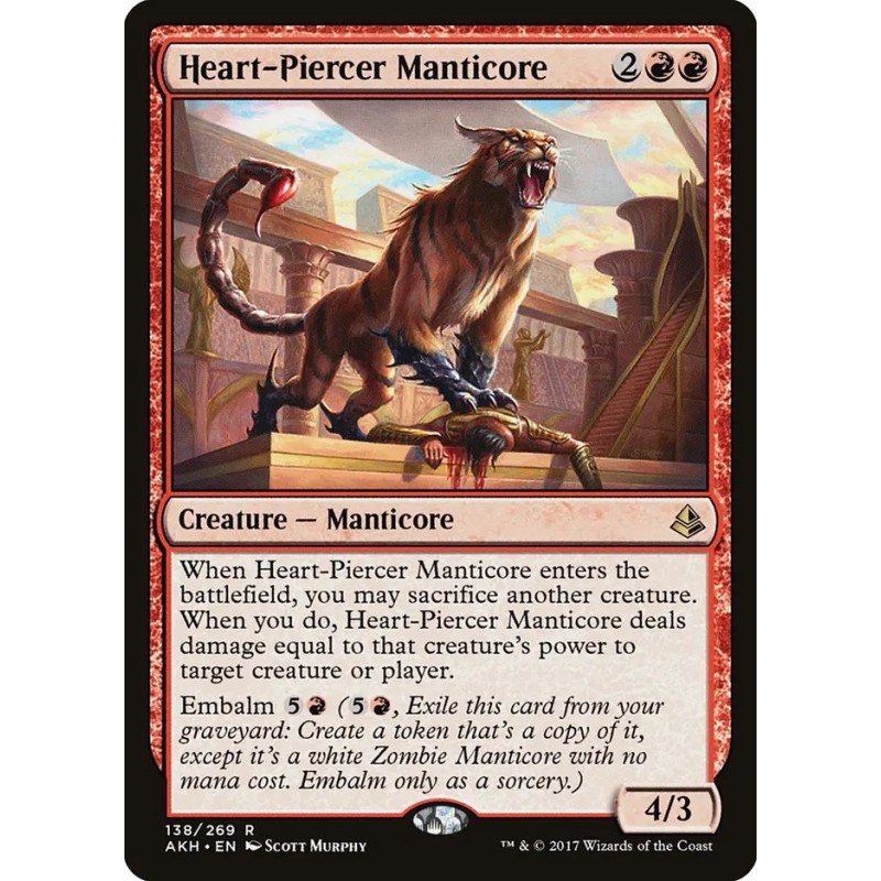 Heart-Piercer Manticore // Mantícora perforacorazones