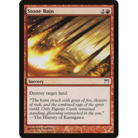 Stone Rain // Lluvia de piedras