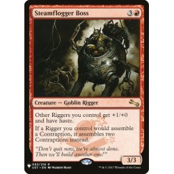Steamflogger Boss // Jefe azotador de vapor