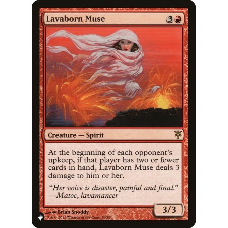 Lavaborn Muse // Musa nacida de la lava