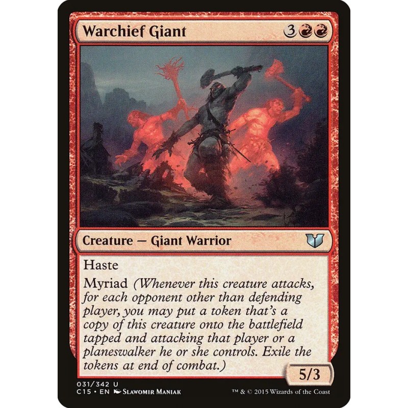 Warchief Giant // Jefe de guerra gigante
