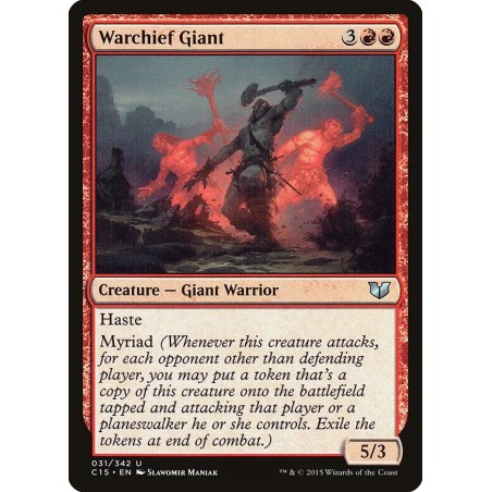 Warchief Giant // Jefe de guerra gigante