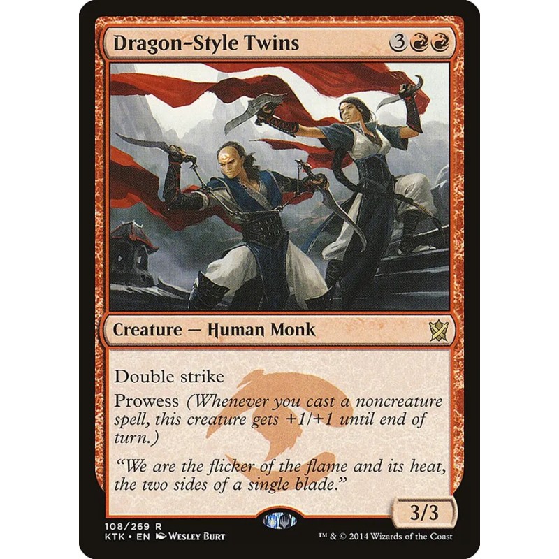 Dragon-Style Twins // Gemelos del arte dragón