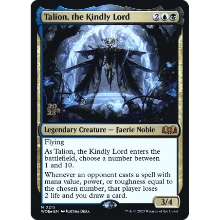 Talion, the Kindly Lord // Talion, regente amable (Pre-Release) (F)