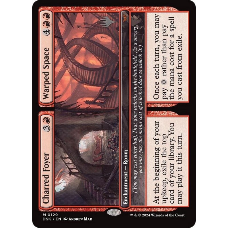 Charred Foyer - Warped Space // Recibidor carbonizado - Espacio deformado (PP)