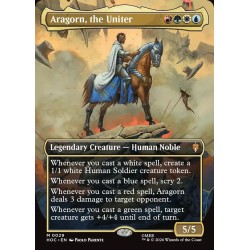 Aragorn, the Uniter // Aragorn, el Unificador (Borderless) (F)