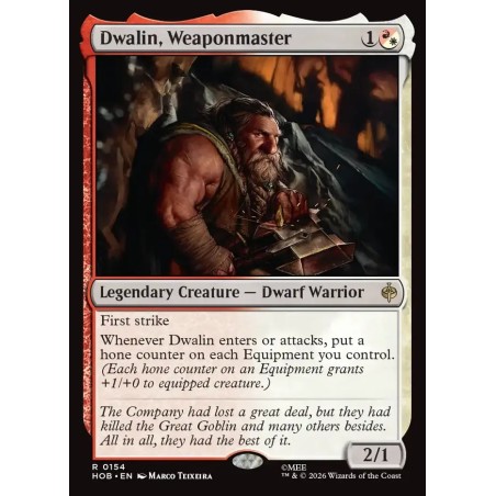 Dwalin, Weaponmaster // Dwalin, maestro de armas