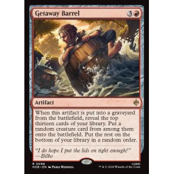 Getaway Barrel // Barril de huida