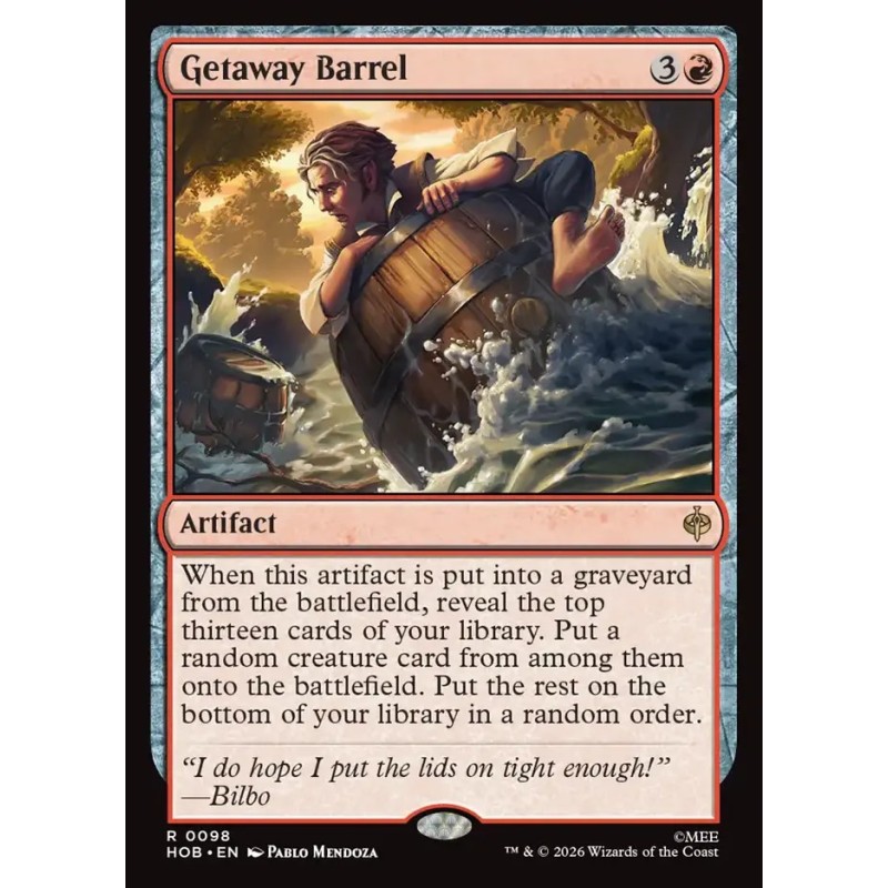 Getaway Barrel // Barril de huida