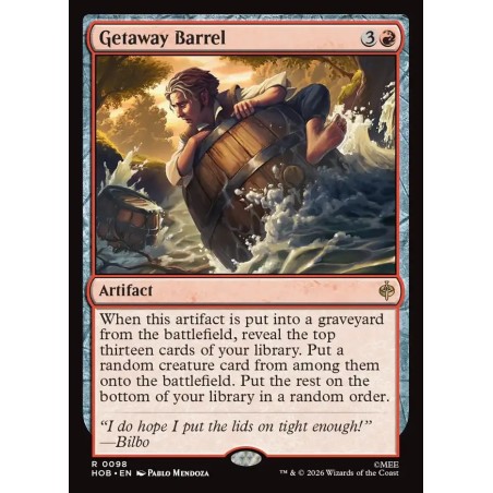 Getaway Barrel // Barril de huida