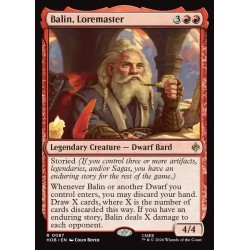 Balin, Loremaster // Balin, maestro sabio