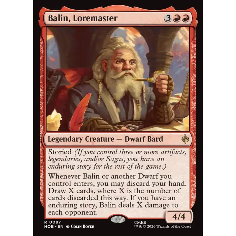 Balin, Loremaster // Balin, maestro sabio