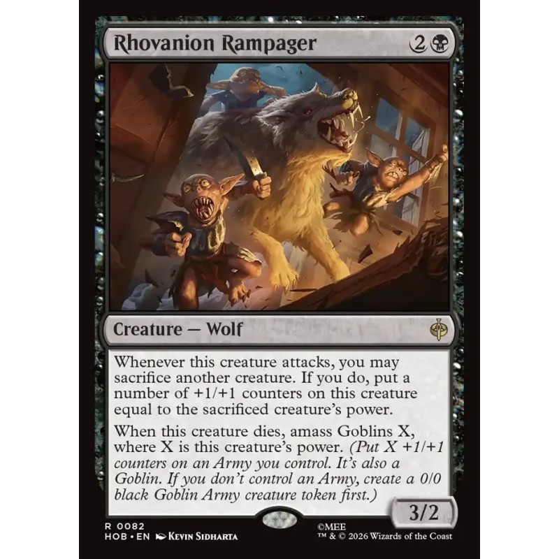 Rhovanion Rampager // Arrasador de Rhovanion