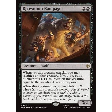 Rhovanion Rampager // Arrasador de Rhovanion