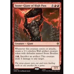 Stone-Giant of High Pass // Gigante de piedra del Paso Alto