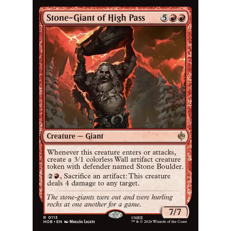 Stone-Giant of High Pass // Gigante de piedra del Paso Alto