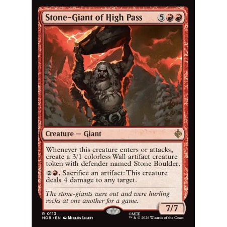 Stone-Giant of High Pass // Gigante de piedra del Paso Alto