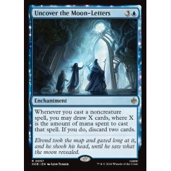 Uncover the Moon-Letters // Revelar las letras lunares