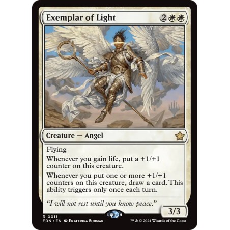 Exemplar of Light // Ejemplar de la luz (P) (F)