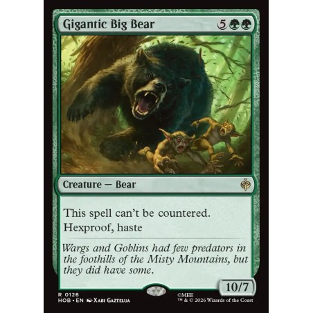 Gigantic Big Bear // Enorme oso gigante