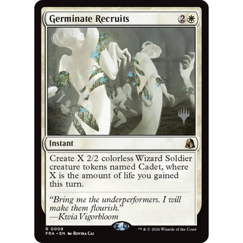 Germinate Recruits // Germinar reclutas (P)