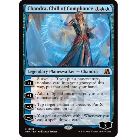 Chandra, Chill of Compliance // Chandra, albor de la obediencia
