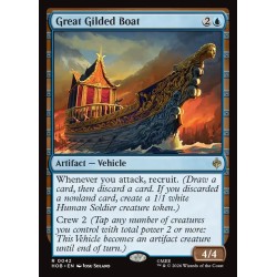 Great Gilded Boat // Barcaza dorada