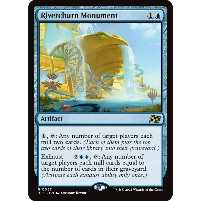 Riverchurn Monument // Monumento riofluido (P)