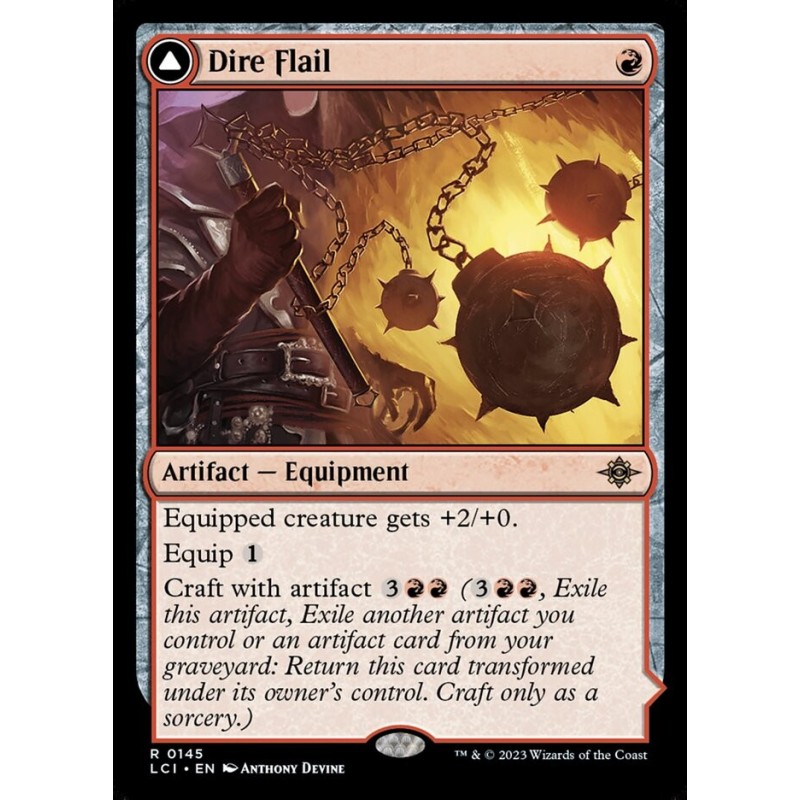 Dire Flail // Mangual funesto