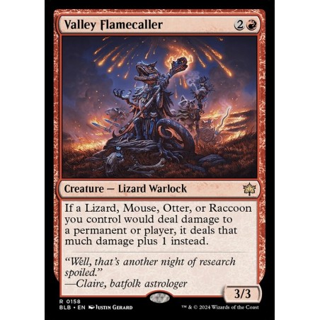 Valley Flamecaller // Invocallamas de Vallis