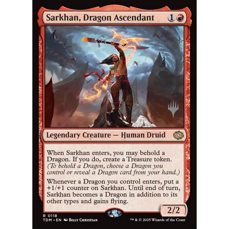 Sarkhan, Dragon Ascendan // Sarkhan, exaltador de dragones (PP)
