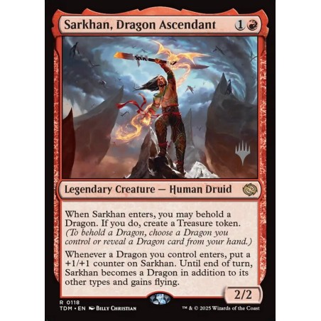 Sarkhan, Dragon Ascendan // Sarkhan, exaltador de dragones (PP)