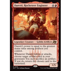 Daretti, Rocketeer Engineer // Daretti, ingeniero de los Coheteros (F)