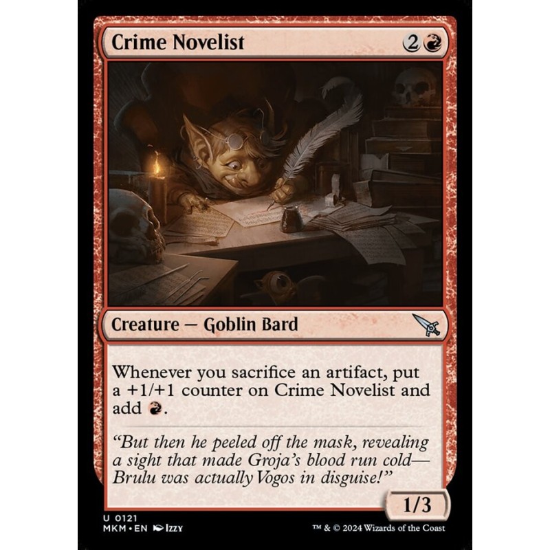 Crime Novelist // Escritora de novela negra