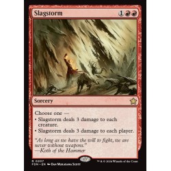 Slagstorm // Tormenta de escoria